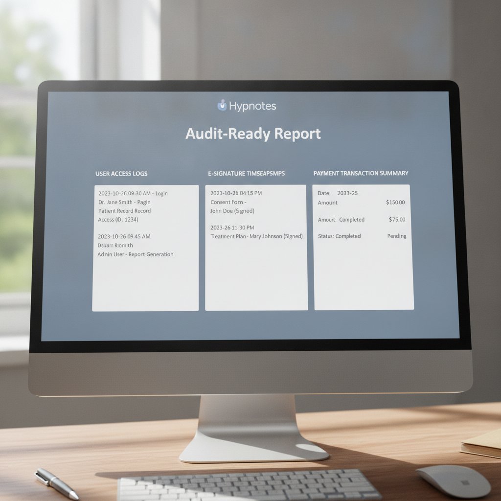 Hypnotes report screen