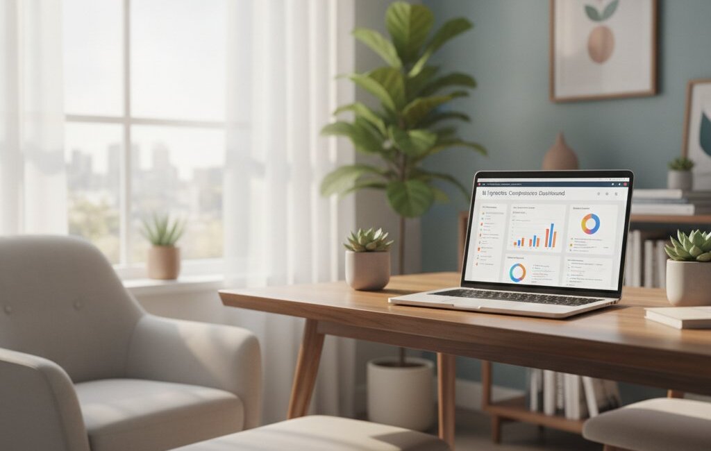 Modern therapist office with — hipaa audit tools