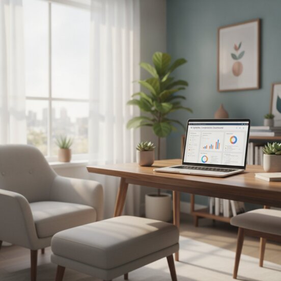 Modern therapist office with — hipaa audit tools