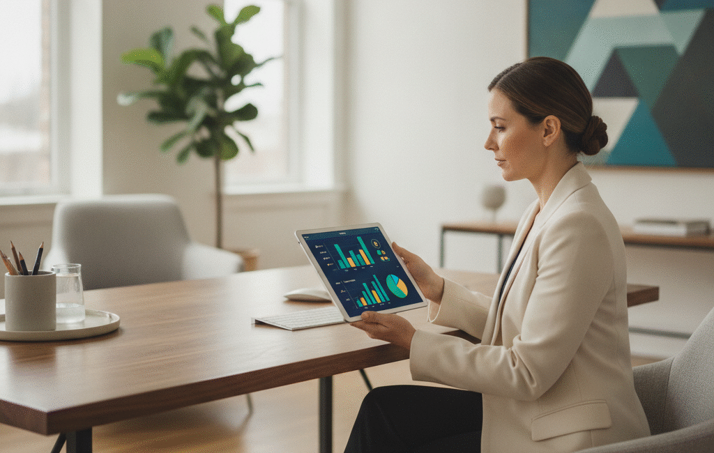 Therapist in — practice management roi