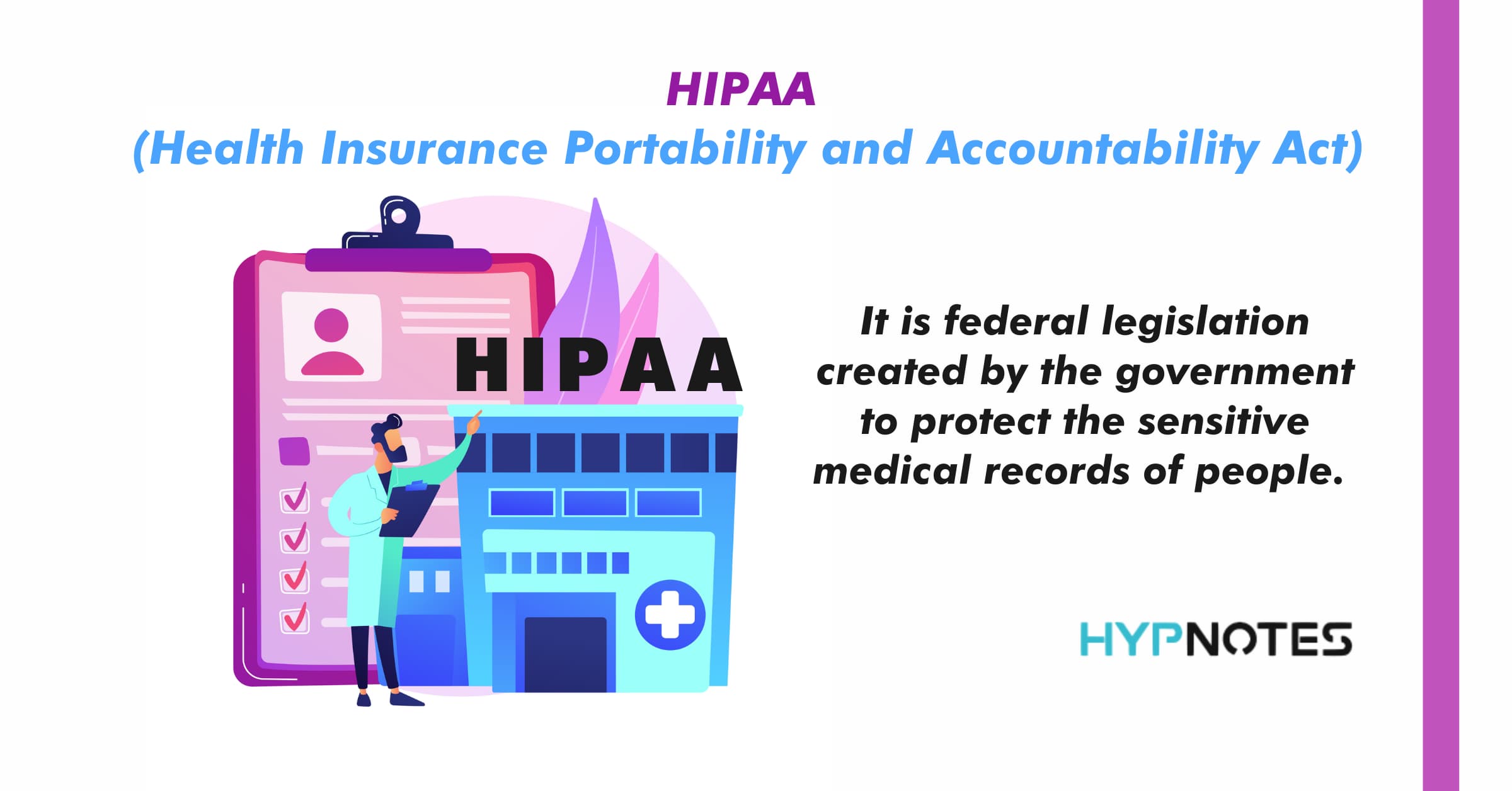 HIPAA - Health Insurance Portability and Accountability Act image
